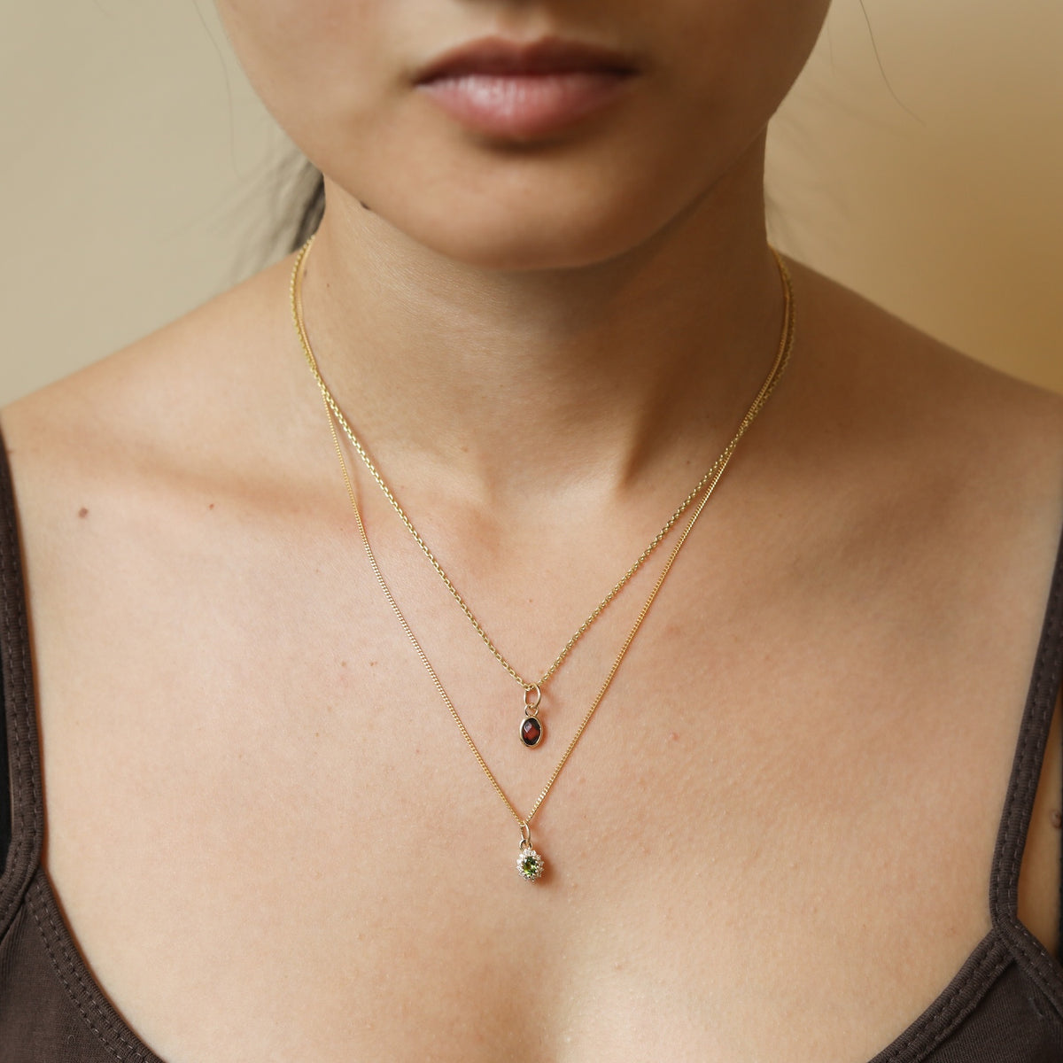 8 Karaat Ketting | Anker 1.3 mm | 42 cm